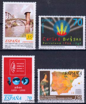Spanien, 3484-87 **