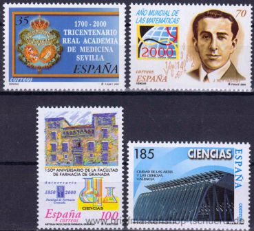 Spanien, 3541-44 **