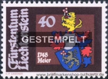 Liechtenstein, 766-69 oo