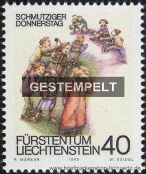 Liechtenstein, 818-20 oo