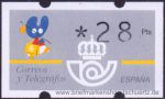Spanien, ATM 8.1.1 e / 28 mNr **